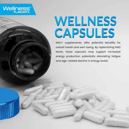 Liposomal Nad+ Resveratrol 1500 Mg Wellness 90 capsulas